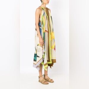 Lenny Niemeyer
Carres asymmetric silk dress size S/P